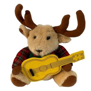 Trendmasters 1995 Santa Reindeer Animated Band Guitar Player Replacement Part 7”